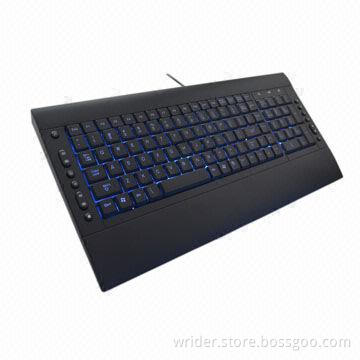Backlighted Multimedia Keyboard with 12 Hot Keys